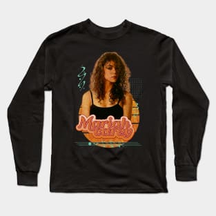 Mariah carey \\ Retro Art \ 90s Long Sleeve T-Shirt